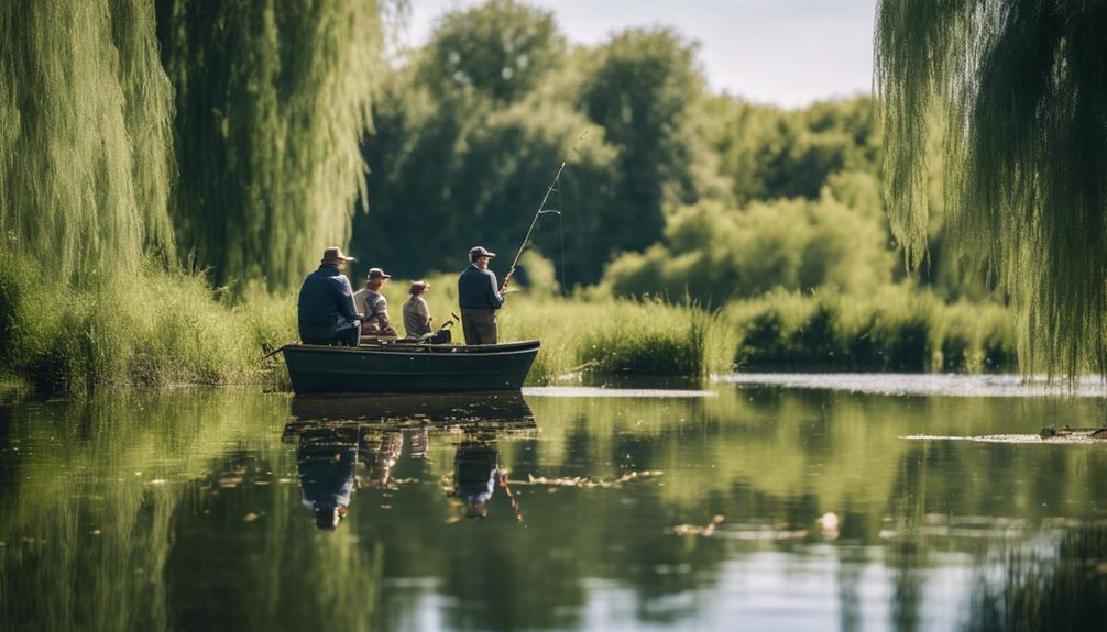 a popular fishing spot