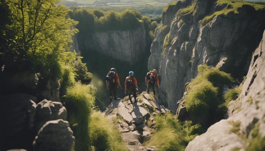 abandoned quarry in wales