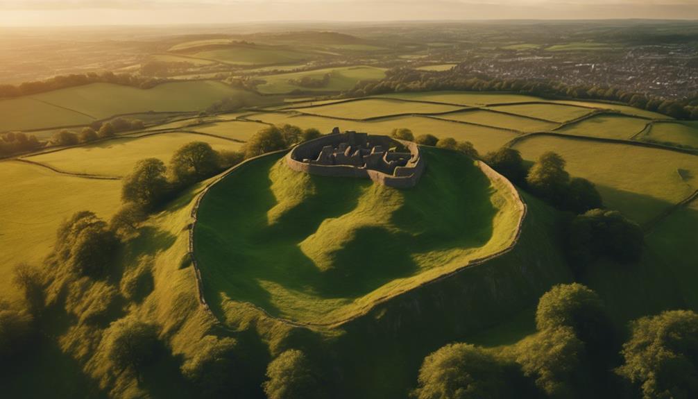 ancient hillfort in england