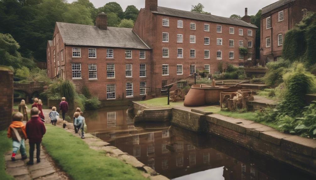 cotton mill in england