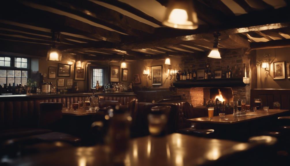 cozy british pub vibes