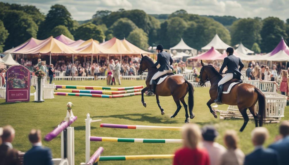 equestrian event in cheshire