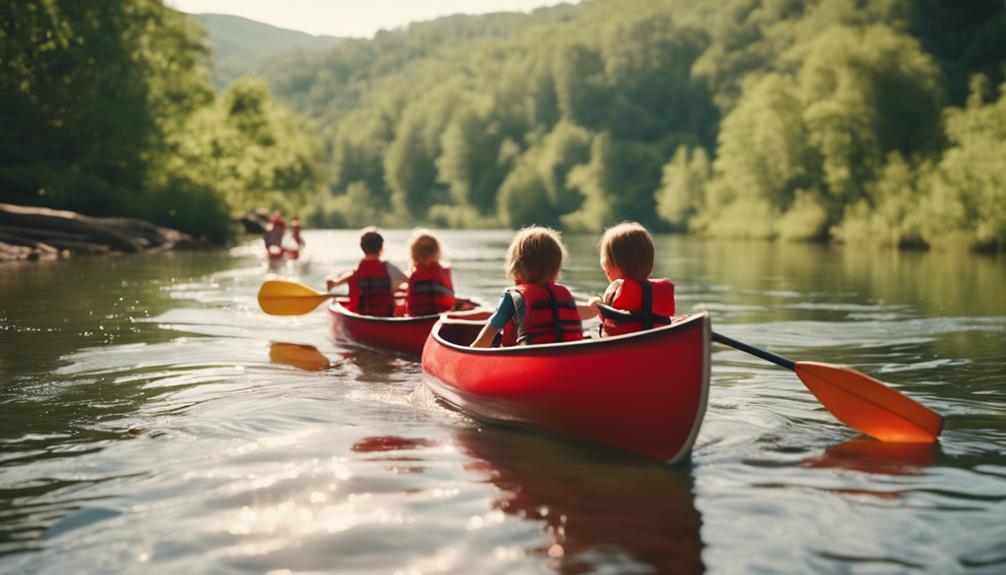 exploring nature by water