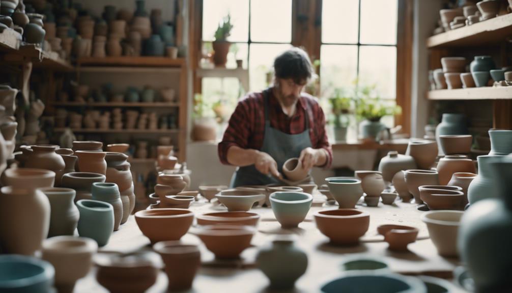 handcrafted english pottery designs