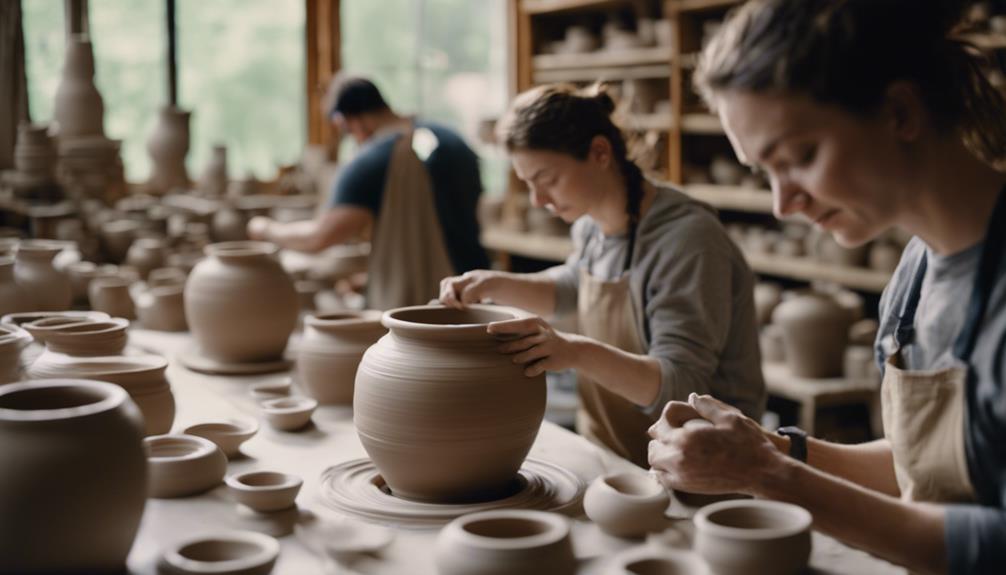 handcrafted pottery from england