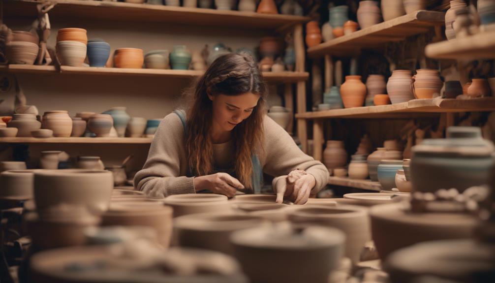 handcrafted pottery with charm