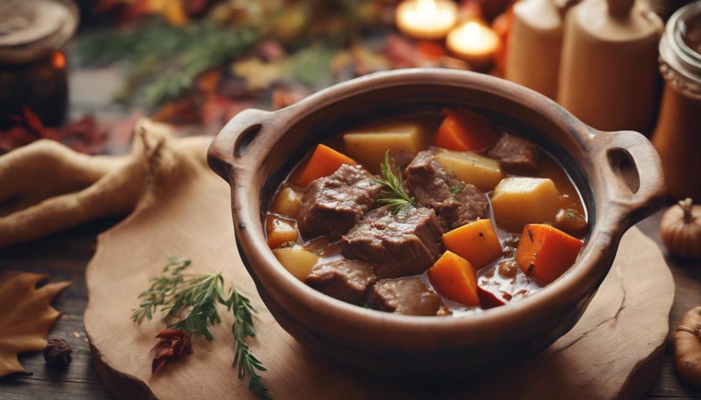 hearty slow cooked comfort food