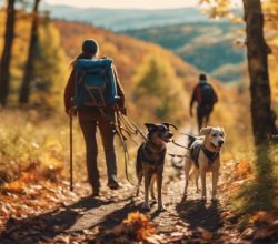 hiking with your pet