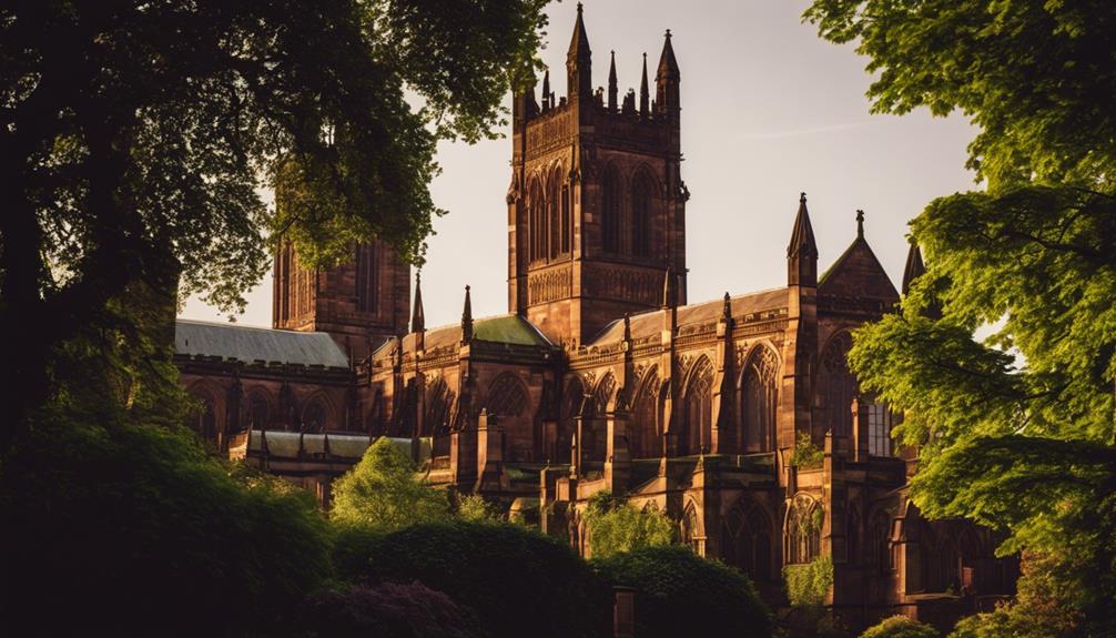 historic cathedral in chester