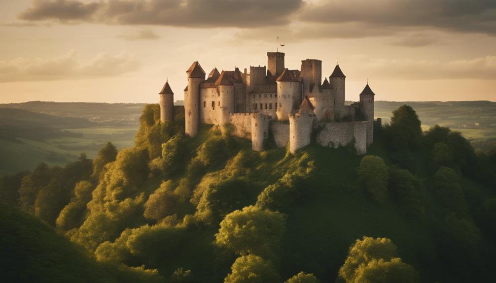 historic fortress in england