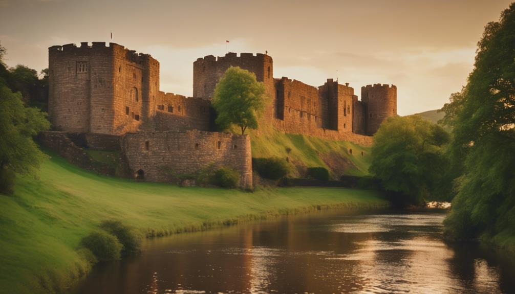 historic fortress in england