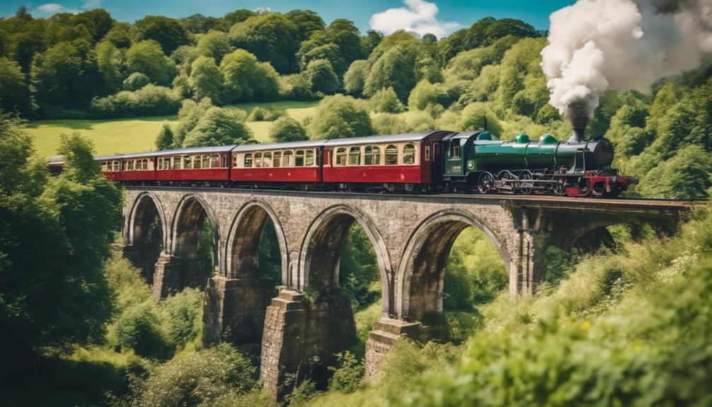 historic steam train journey