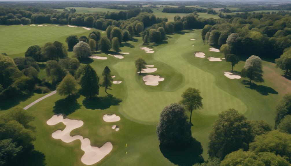 luxurious golf club in england