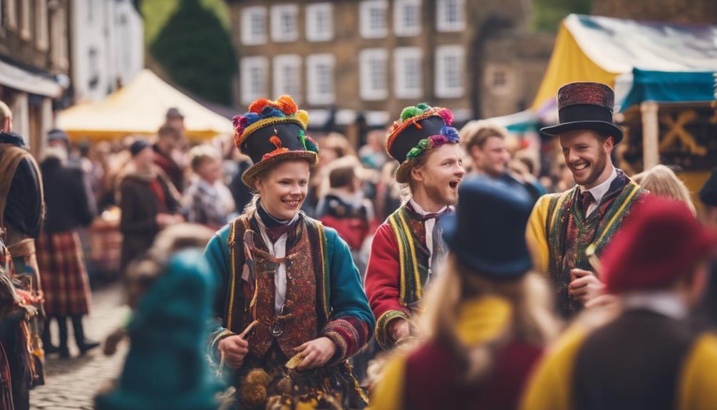 medieval fair in town