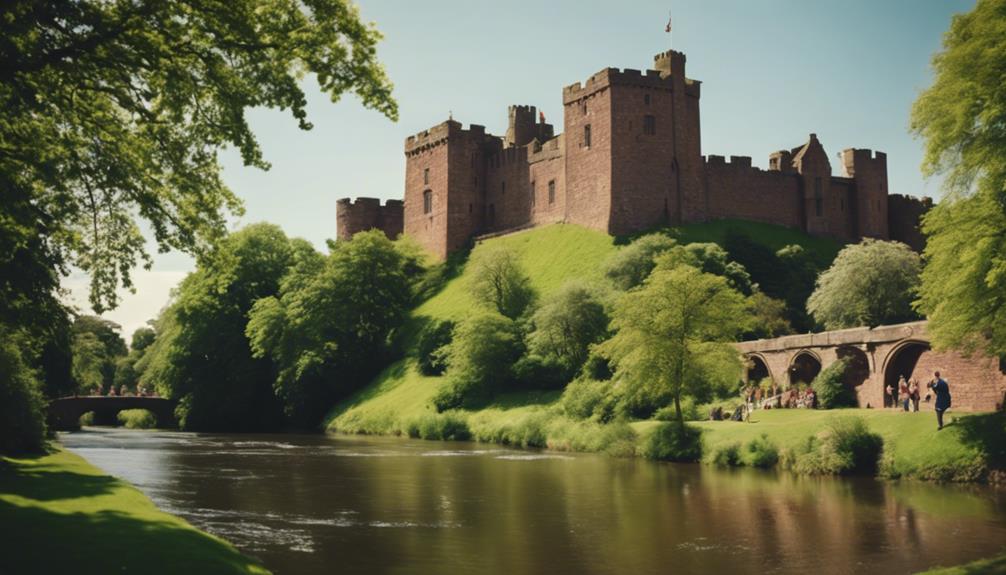 medieval fortress in england