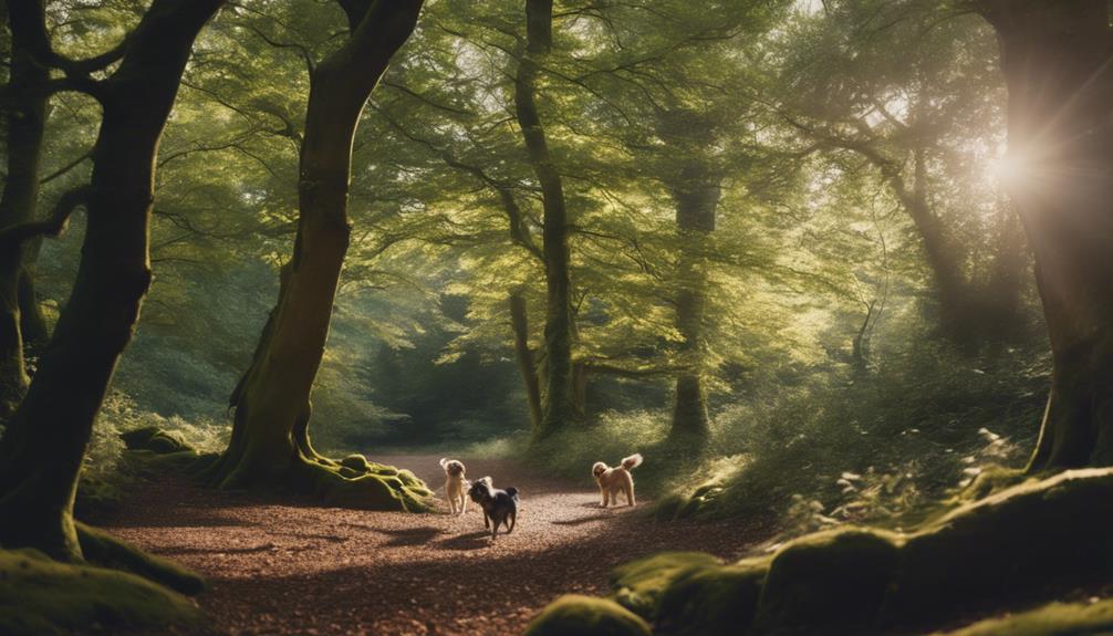 mystical forest in england