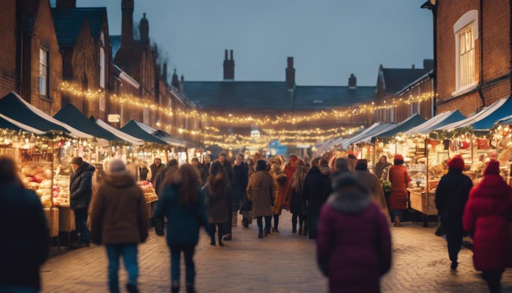 outdoor market in cannock