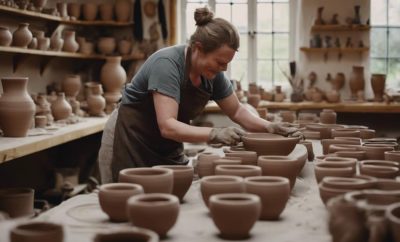 Top Pottery Classes in Staffordshire for Wheel-Throwing Beginners