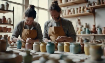 Top 3 Best Pottery Painting Workshops for Beginners in Staffordshire