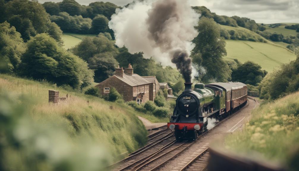 preserved rail line staffordshire