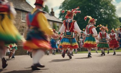 What are the traditional cultural events near Staffordshire?