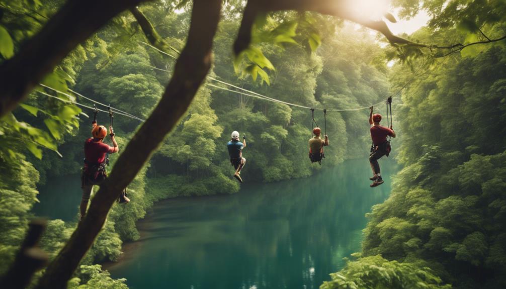 thrilling treetop adventures await