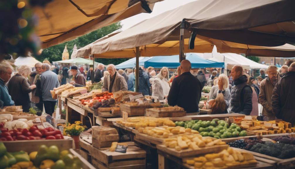 vibrant local markets thrive